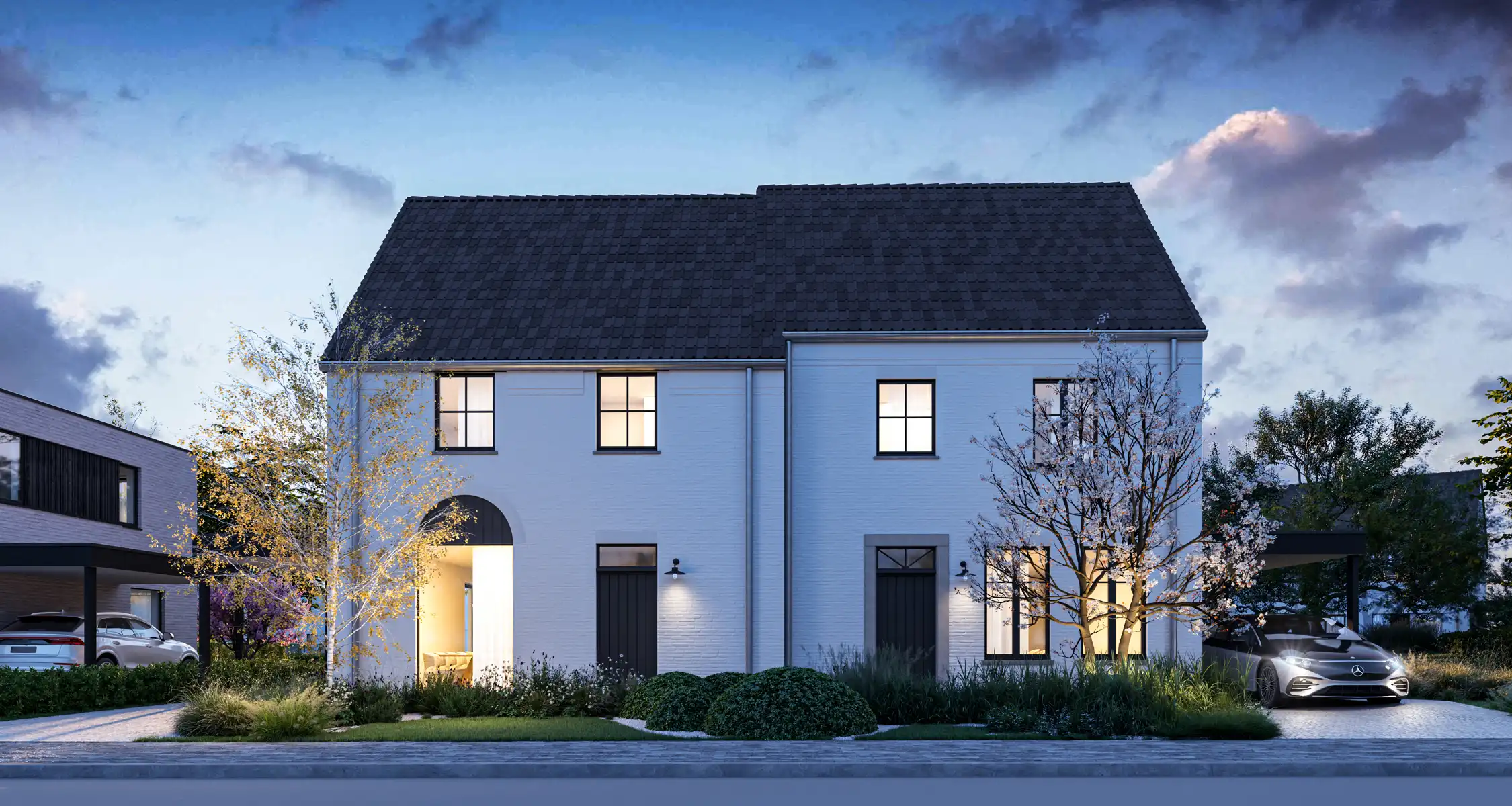 Halfopen woning vlak bij het centrum foto {{pictureIndex}}