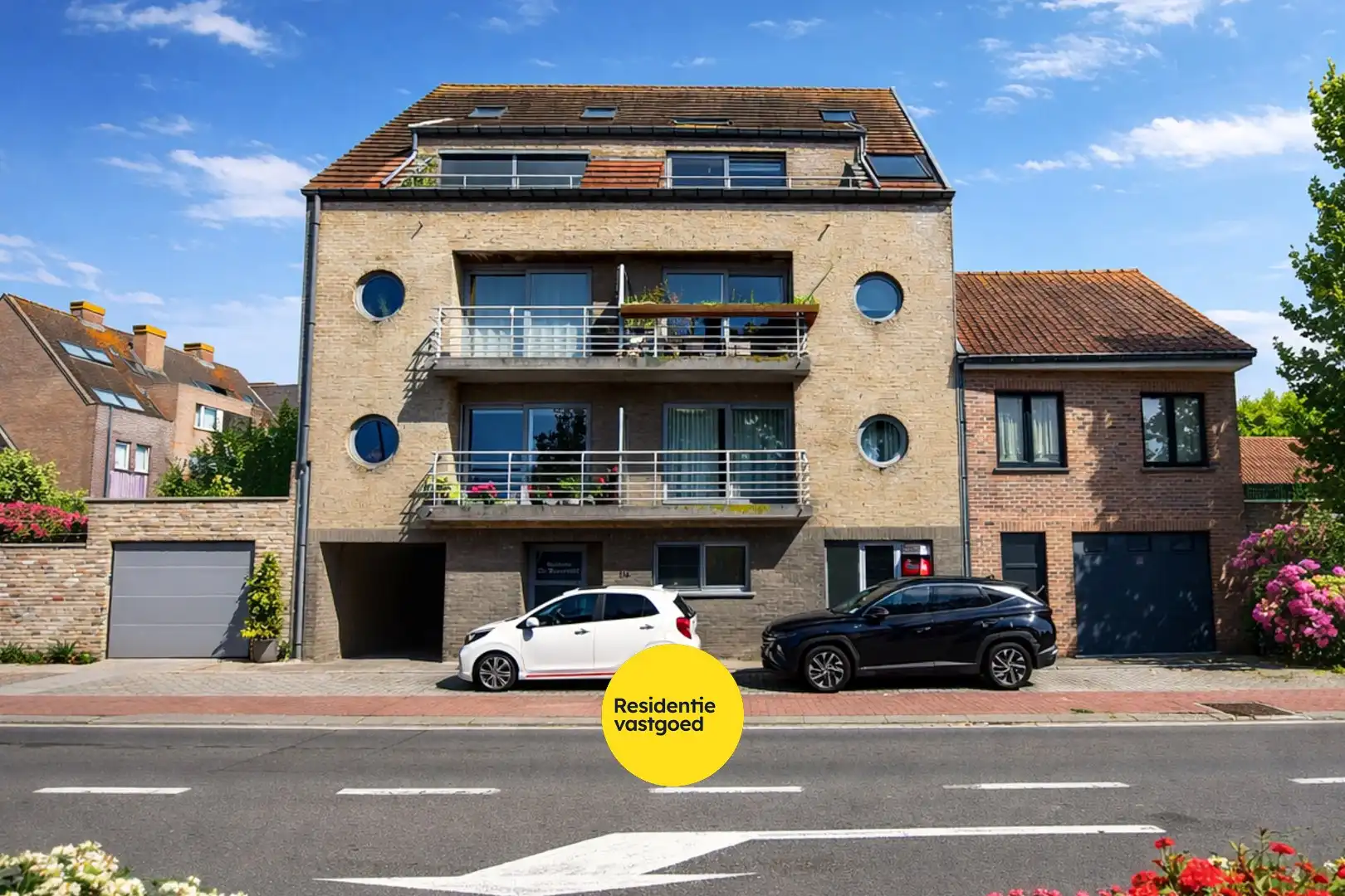 Gezellig gelijkvloers 1-slaapkamerappartement te Nieuwpoort-stad. foto {{pictureIndex}}