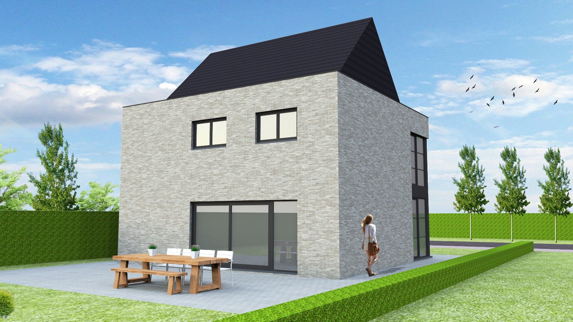 Nieuw te bouwen woning te Zottegem foto 2