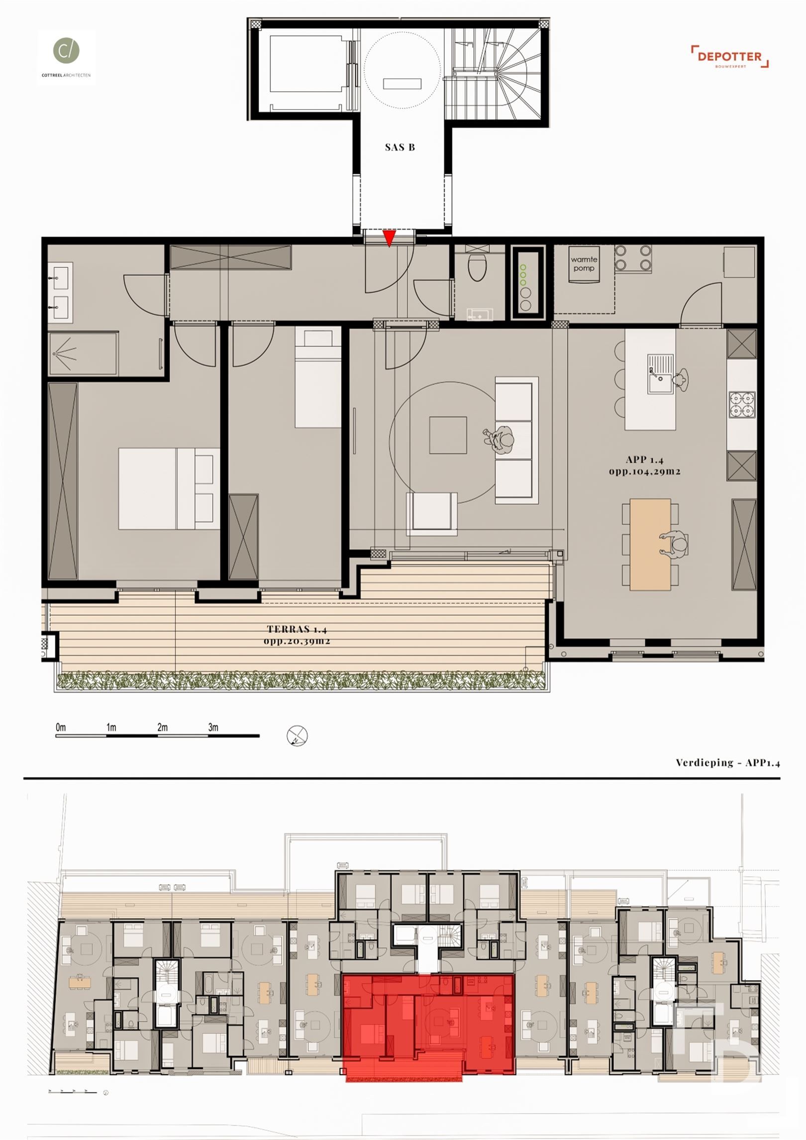 Appartement te koop Frenchlaan 34/1B - 8900 IEPER