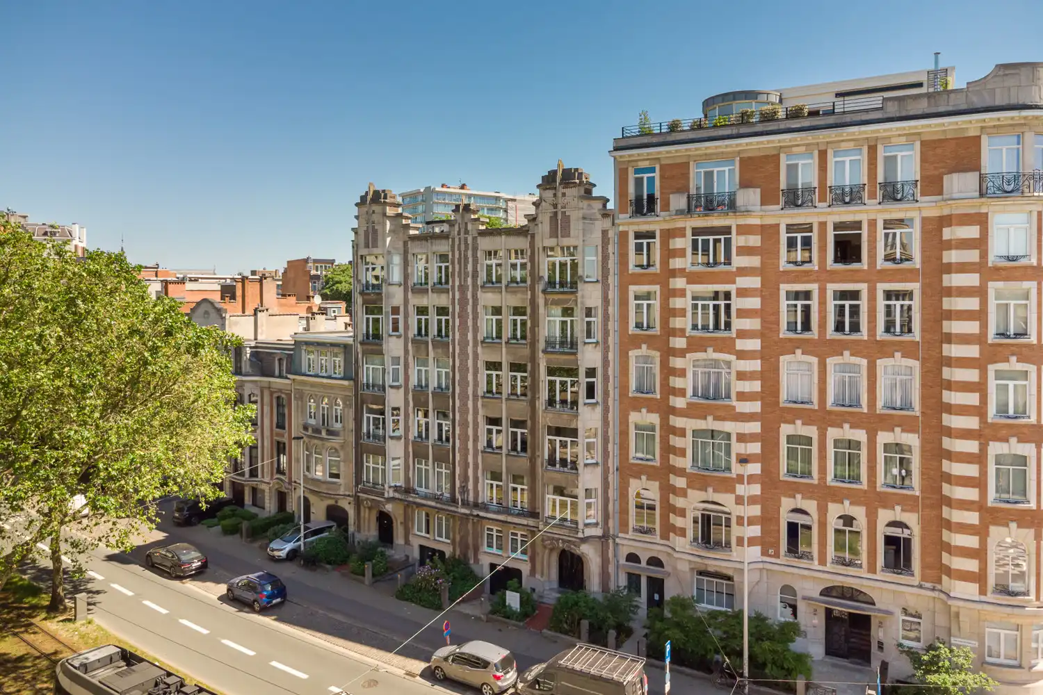 Instapklaar art-deco penthouse (165m² - 3 slk/2badk) op de prestigieuze Jan van Rijswijcklaan binnen de singel te Antwerpen foto 4