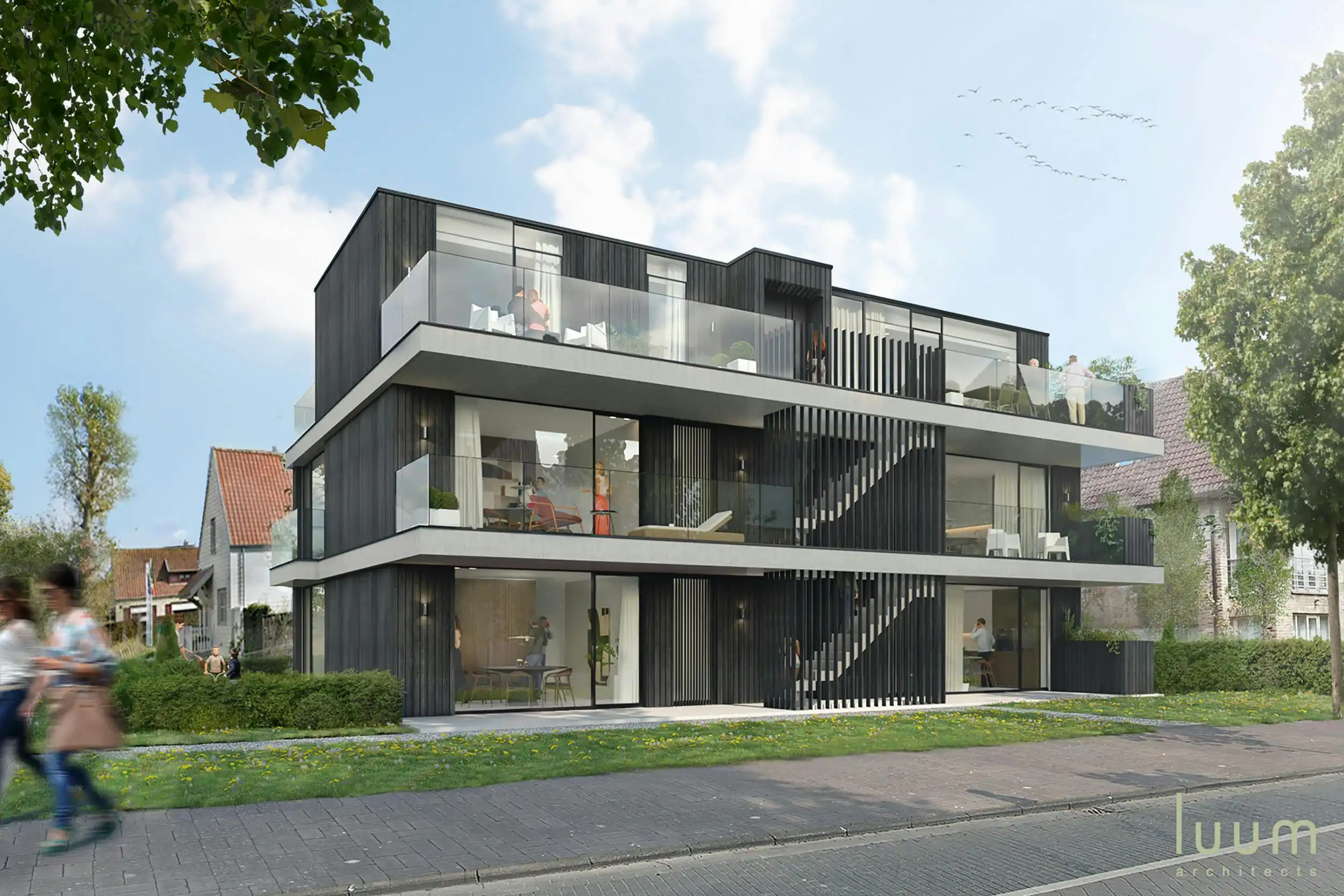 Penthouse (100m²) met ruime terrassen in residentie Cézanne foto 2