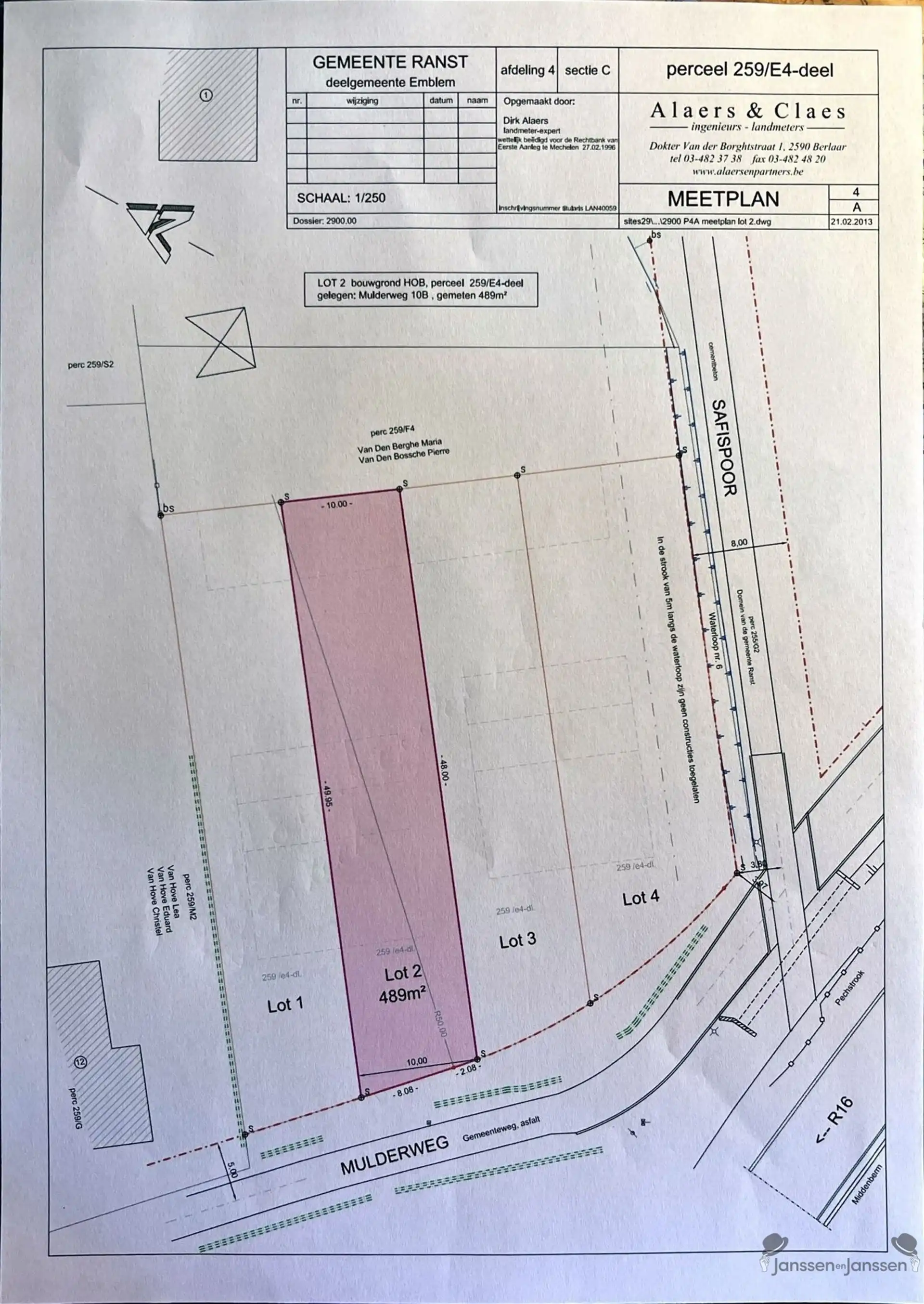 Bouwgrond - HOB - perceel 489 m² foto 7