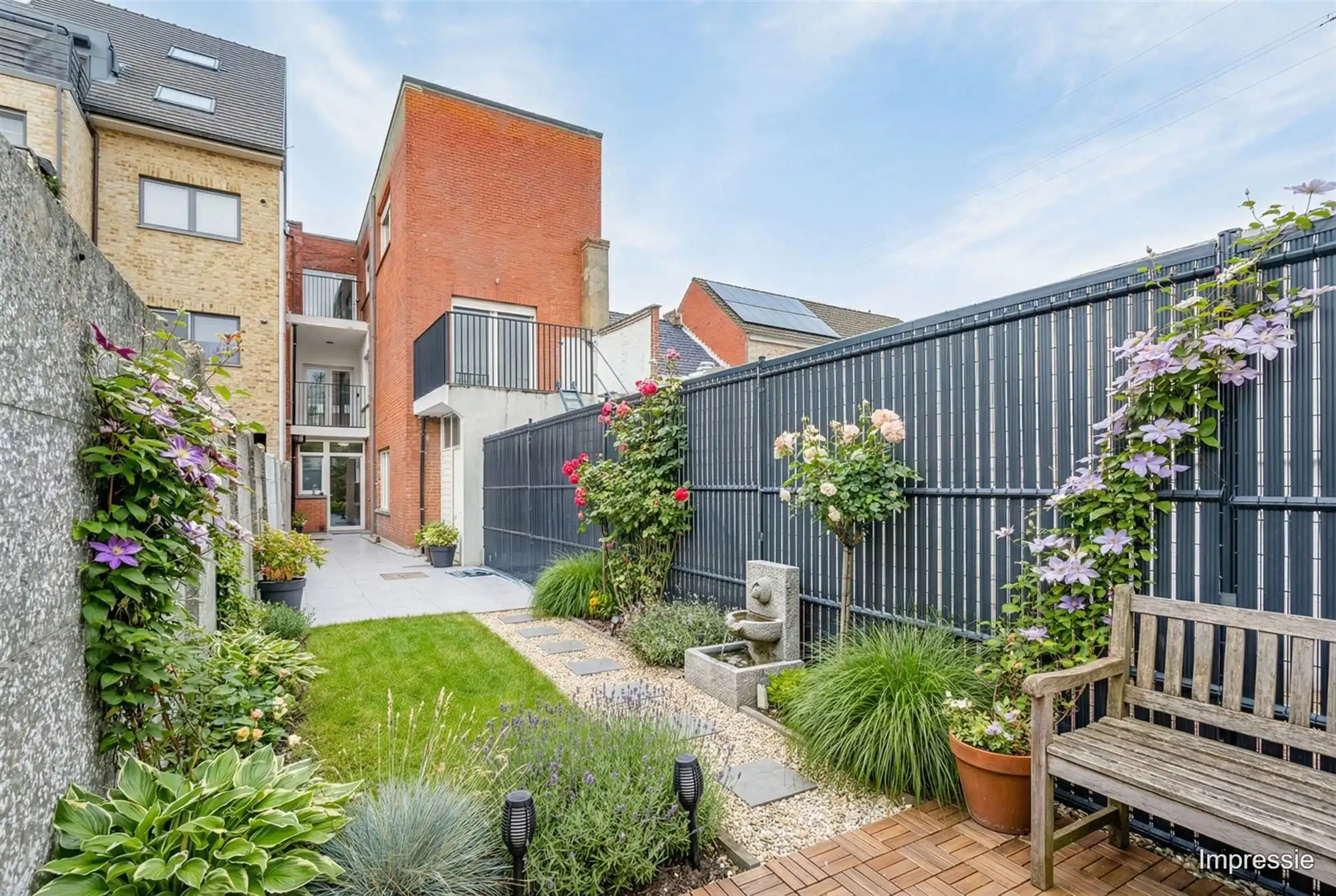Gelijkvloers instapklaar appartement met tuin foto 12