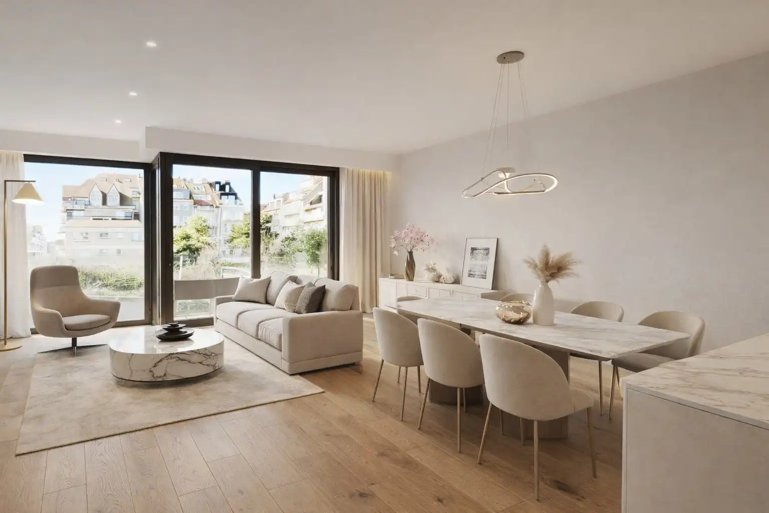 Nieuwbouw appartement grenzend aan de zonnekant van het Yzerpark met open zicht foto 3