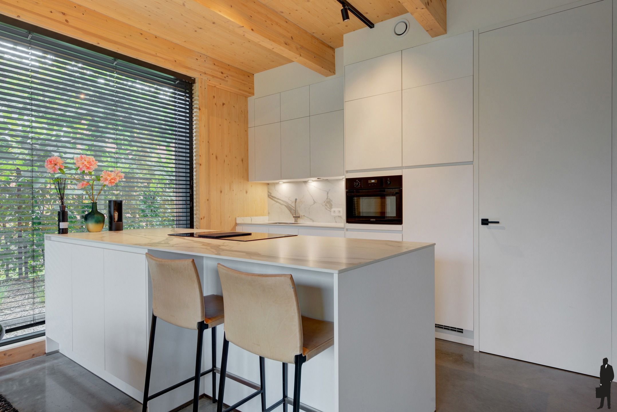 Halfopen energieneutrale houtbouwwoning te Retie (3 slpk.) foto 3