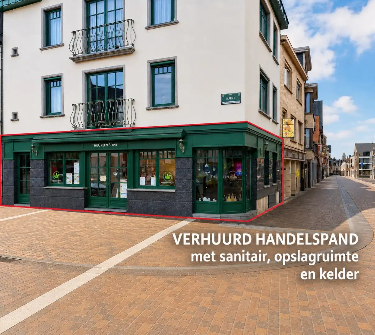 Commerciële ruimte te koop Markt 27 - - 8820 Torhout