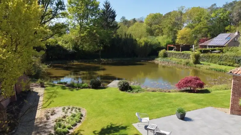 Exclusief gelegen villa van 345m² op 30 are met grote vijver foto 3