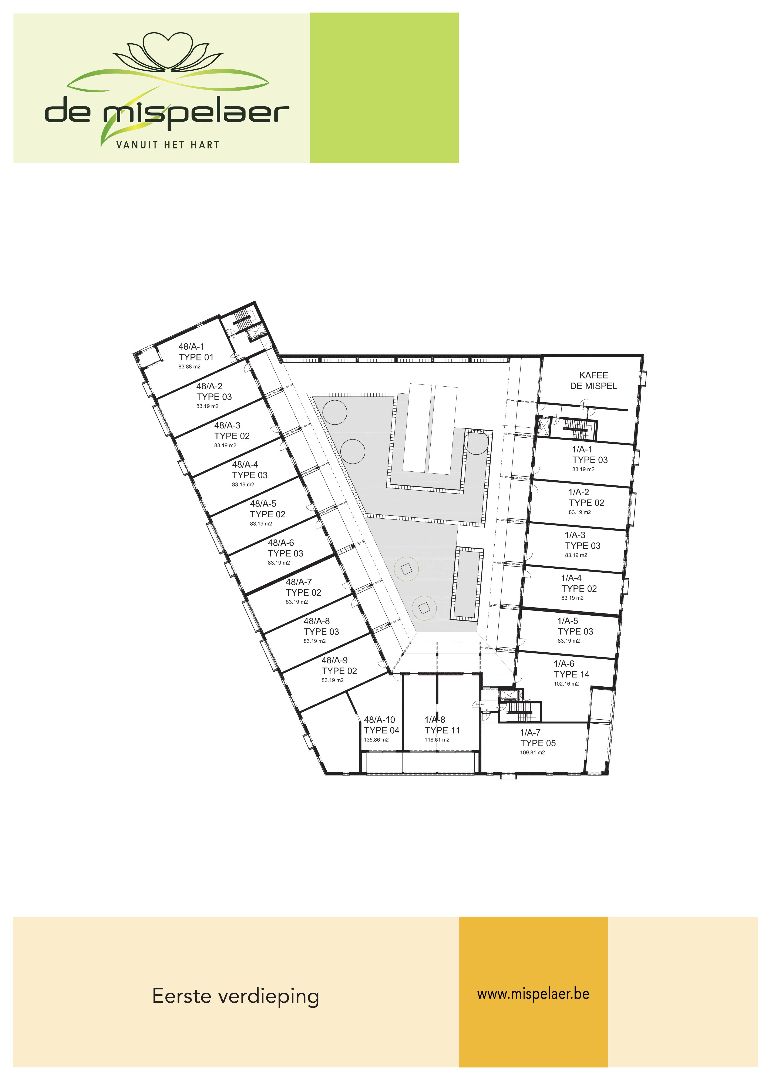 Nieuwbouwappartement van 83,19m² met één slaapkamer foto 7