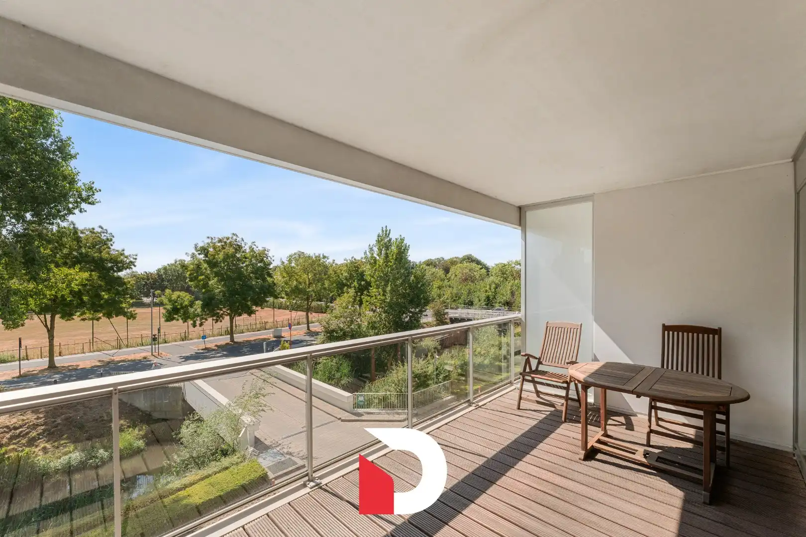 Lichtrijk appartement met prachtige groene zichten aan de rand van Brugge foto 2