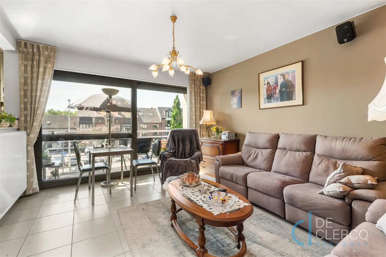 Appartement met garage en wijds zicht op centrum Lochristi  foto 3