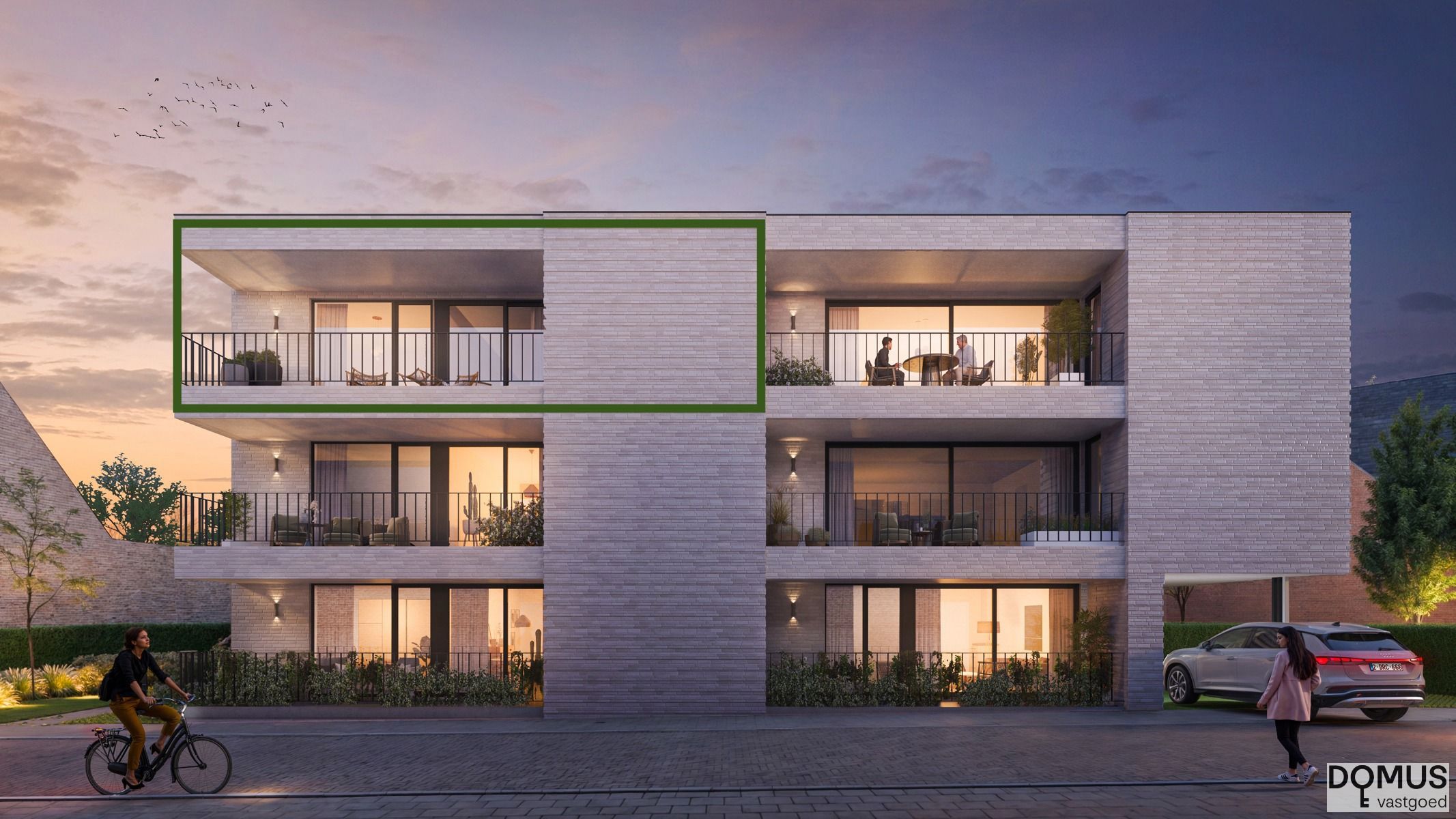 Riva - app. 0205 op tweede verdieping met terras foto {{pictureIndex}}