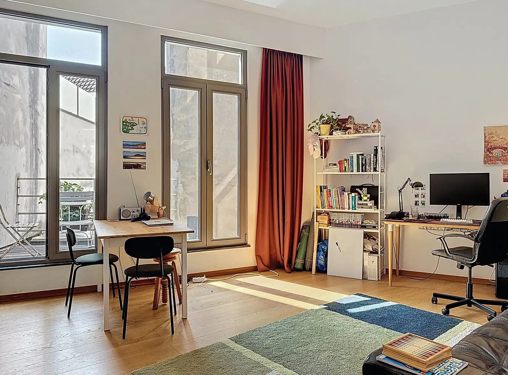 Leuk appartement met 1 slpk en terras! foto 3