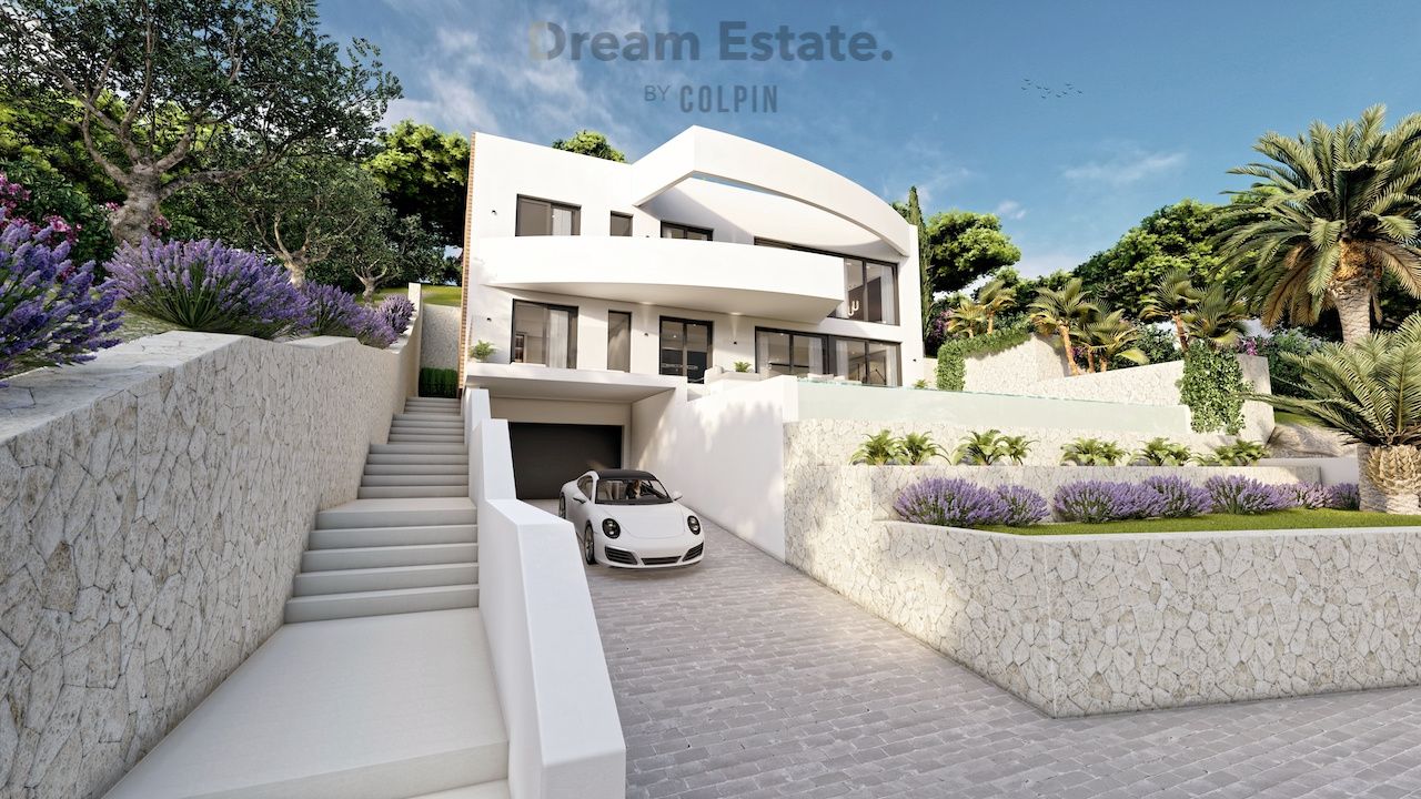 Moderne nieuwbouwvilla in Altea La Vella, aan de golf don cayo foto 13
