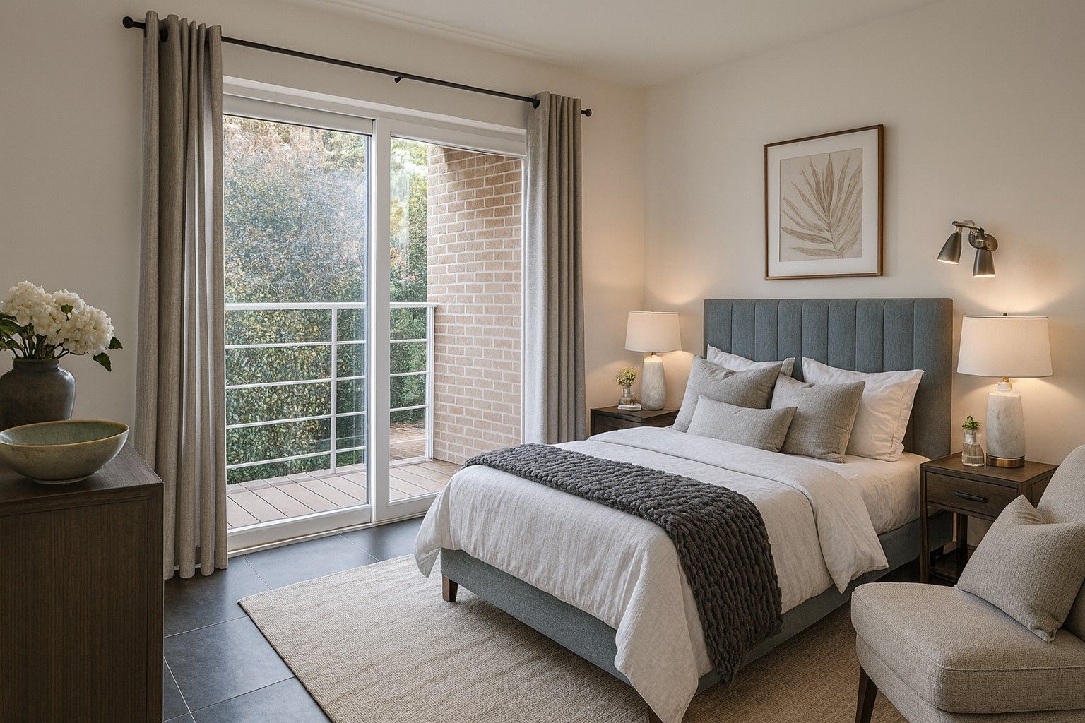 Lichtrijk 1-slaapkamer appartement in Moerbeke foto 2