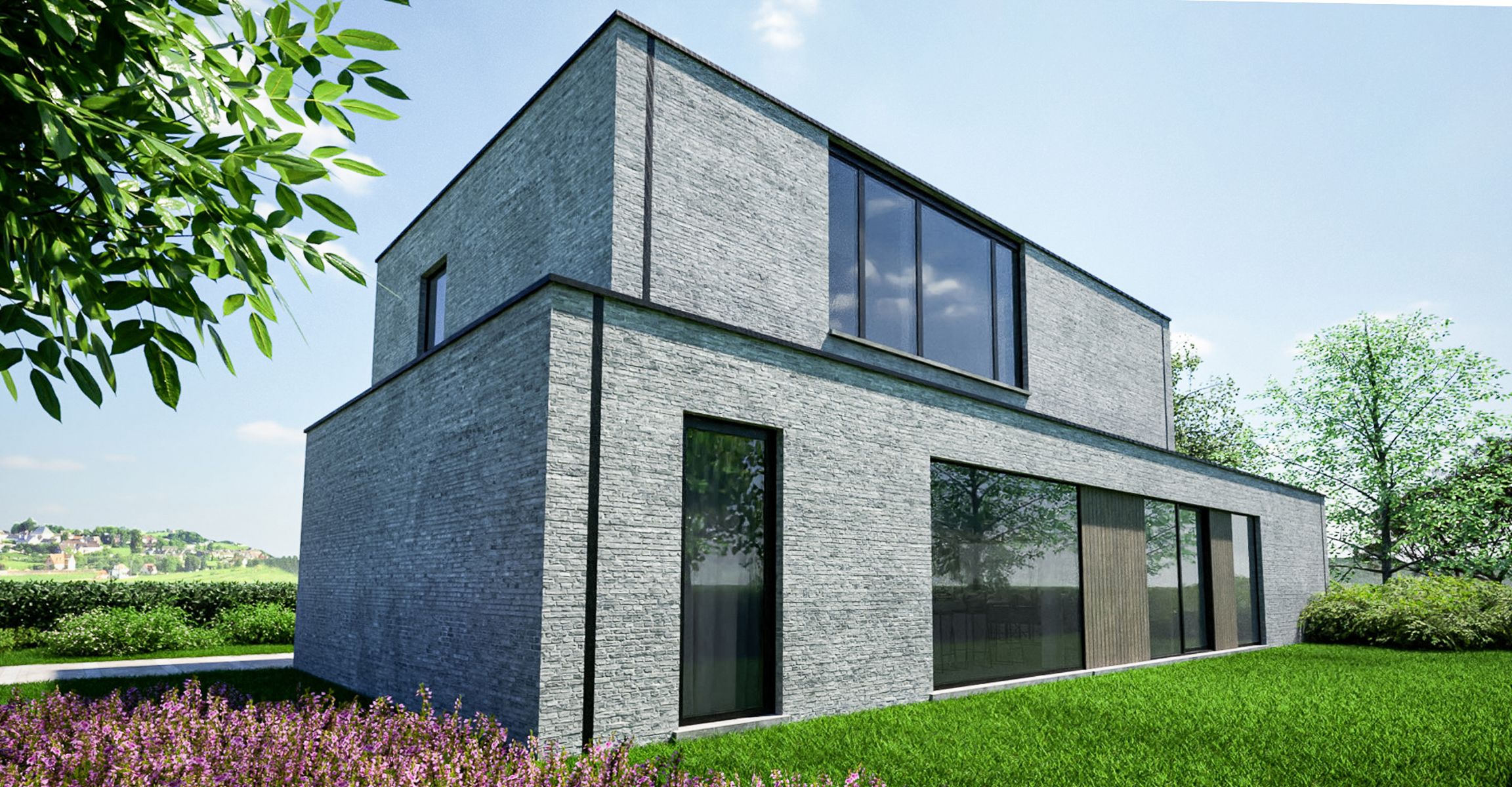 Nieuwbouwproject luxe villa te Merelbeke foto 2