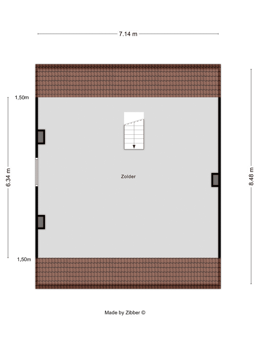 Ruim renovatieproject (226m²) met tuin aan kanaal foto 46