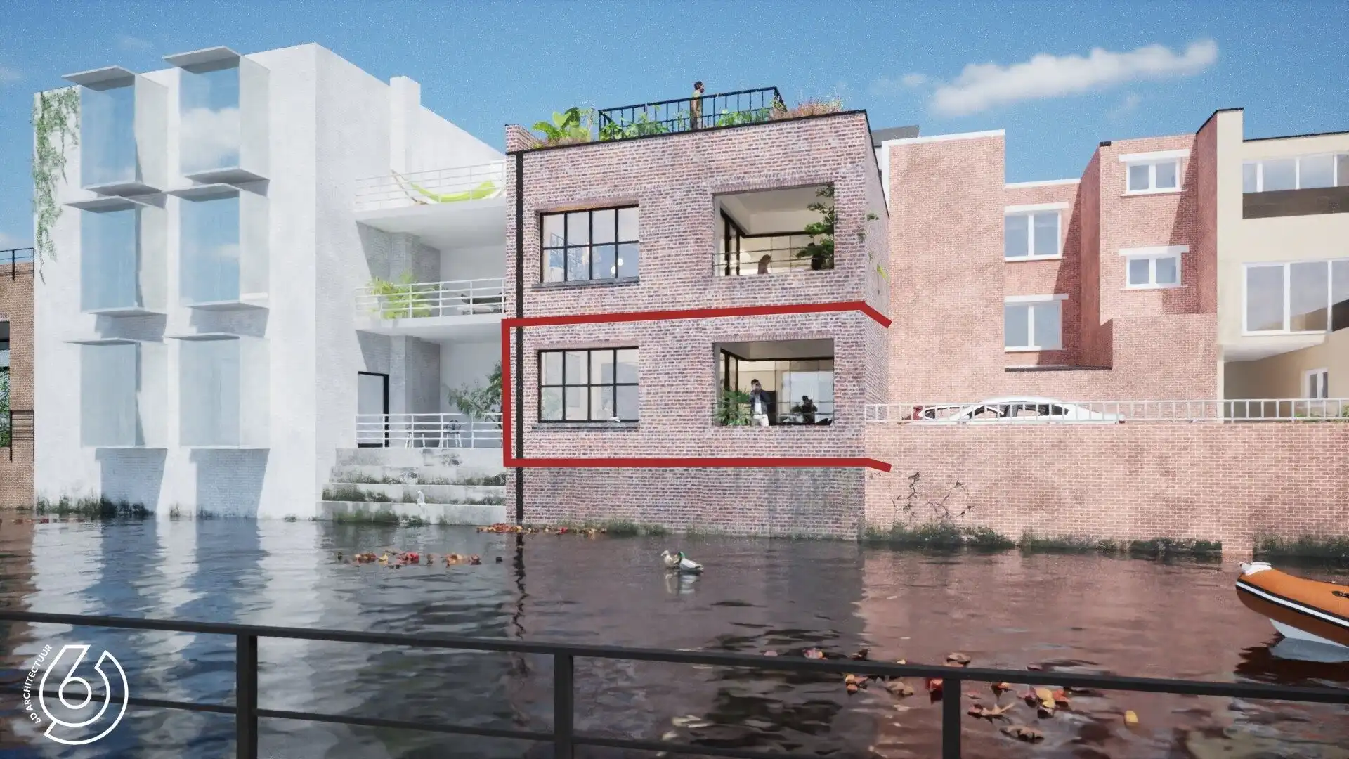 PAKHUYS 48 - LUXE GELIJKVLOERS APPARTEMENT AAN DE DIJLE foto {{pictureIndex}}