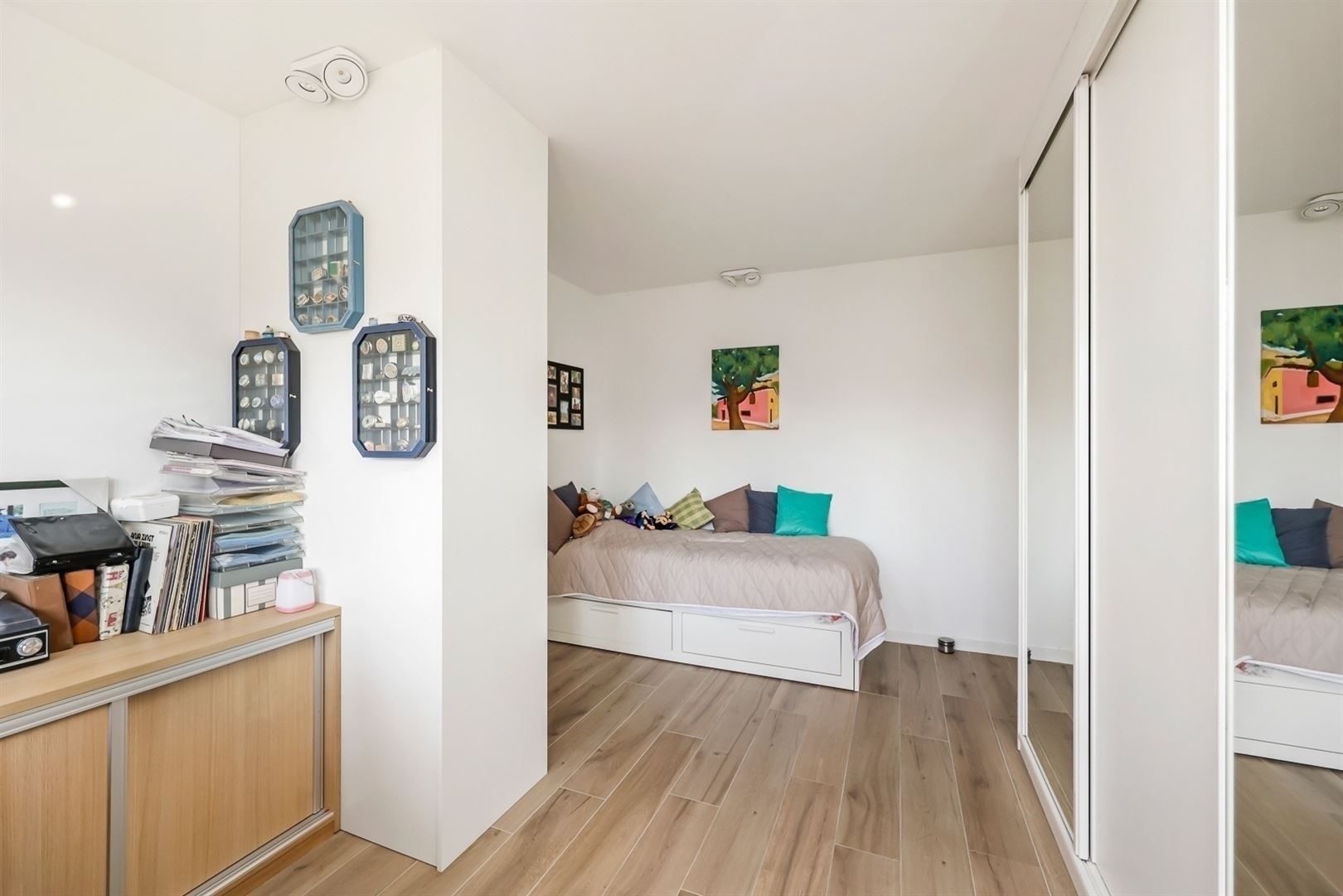 Gelijkvloersappartement, achteraan gelegen met tuin foto 9