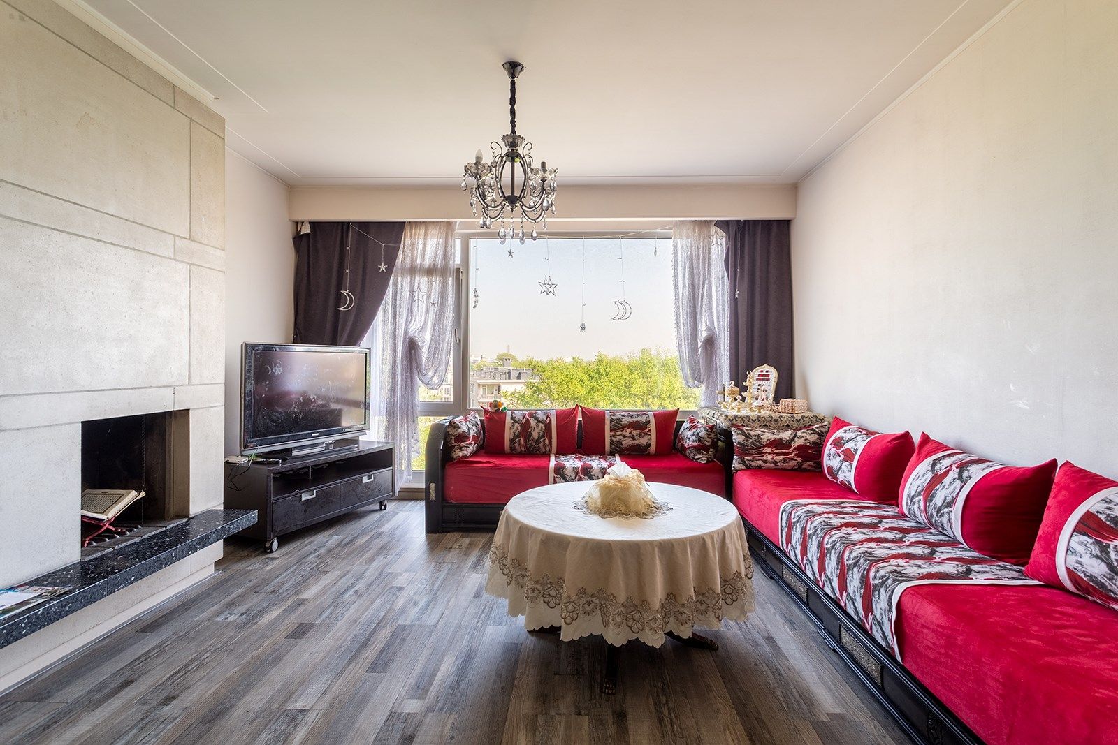 Appartement met 3 slpks, 2 bdks, 3 terrassen en parking foto 4