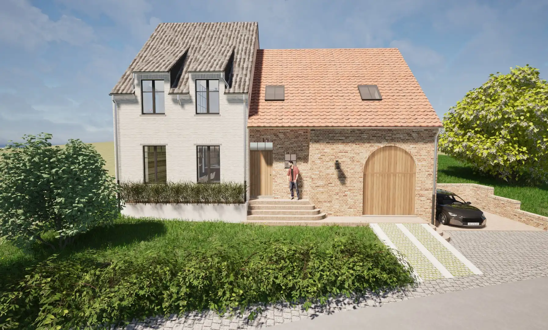 Ruime woning met veel potentieel in een groene omgeving op 39a foto {{pictureIndex}}