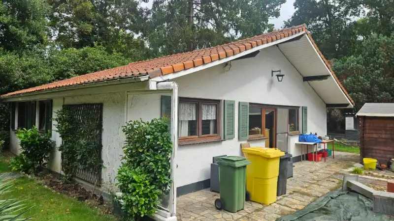 Hoofdfoto van de publicatie: Gelijkvloers landhuis van 89m² op een perceel van 7a89ca