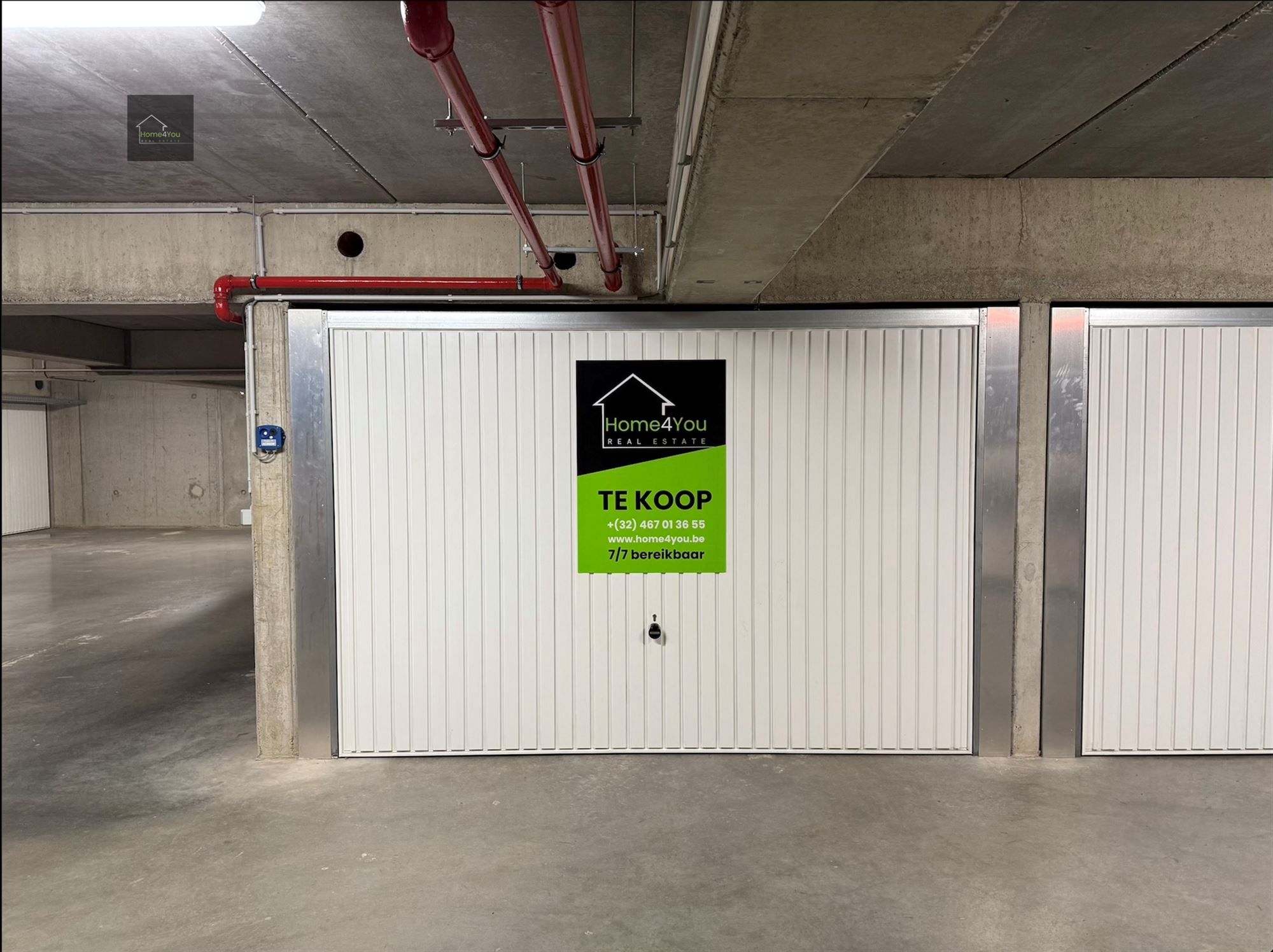 Ruime garagebox in nieuwbouwresidentie. foto 2