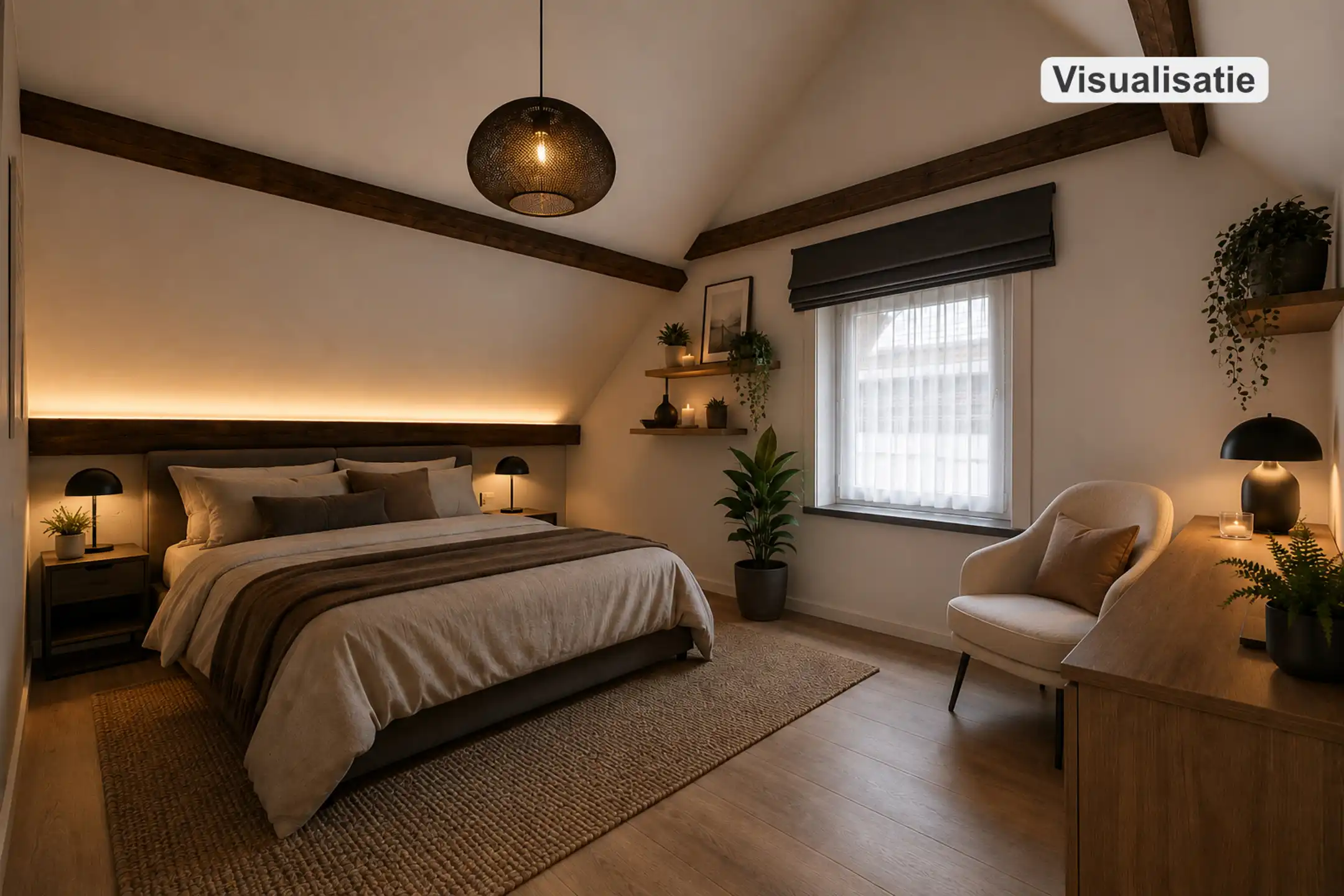 Te renoveren 3slpk-woning met 2 garages & tuin nabij centrum foto 19