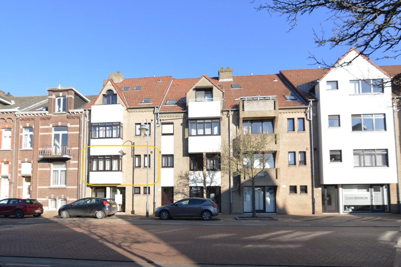 Energiezuinig appartement met 2 slpk, balkon, kelderberging en parking. foto {{pictureIndex}}