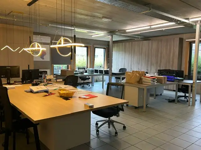 REPRESENTATIEF BEDRIJFSGEBOUW MET KANTOREN EN DUURZAME ENERGIE OP TOPLOCATIE TE HEUSEN - ZOLDER foto 5