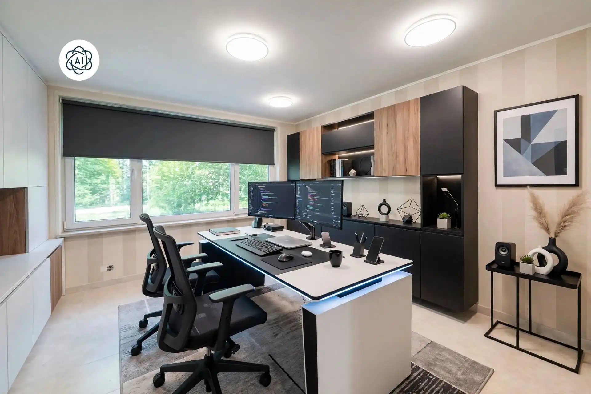 Exclusieve villa met 5 slpks op 1 hectare aan de Schelde foto 23