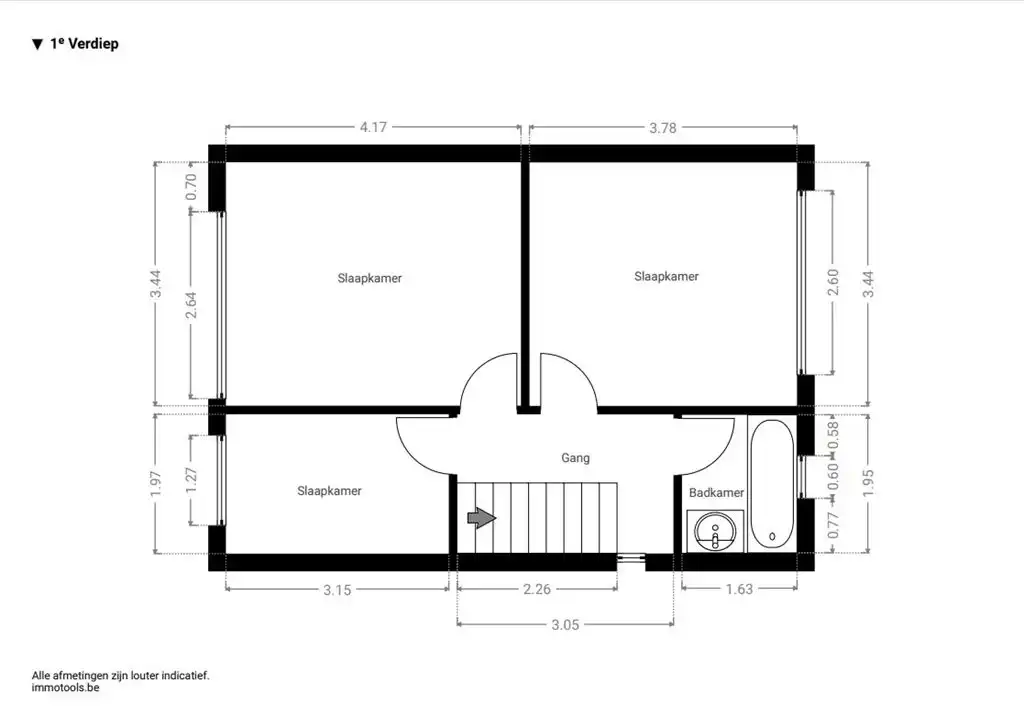 Te renoveren halfopen bebouwing in doodlopende straat foto 19