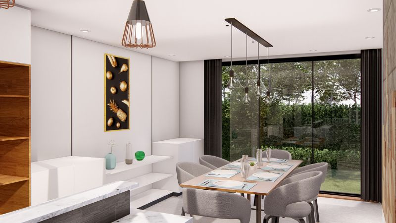 Nieuwbouwverkaveling van 6 woningen in het landelijke Strijpen - Zottegem foto 8