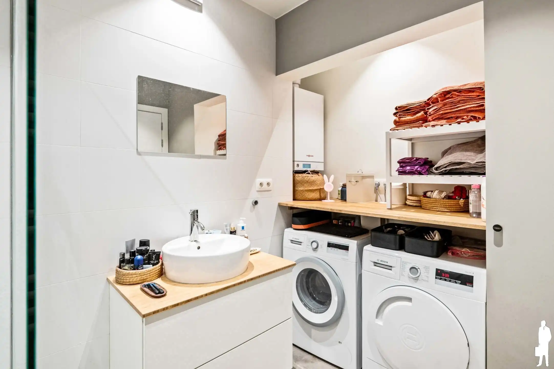 Instapklaar app (ca 90m²) met 2 slpk en ondergrondse garage foto 12