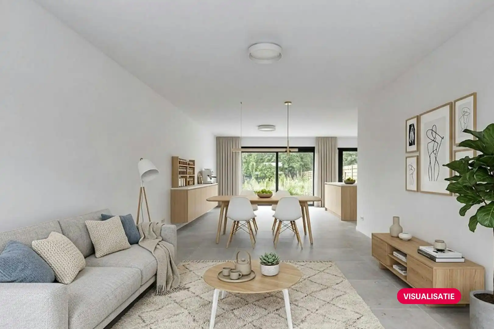 Halfopen nieuwbouwwoning te koop in Avelgem foto 4