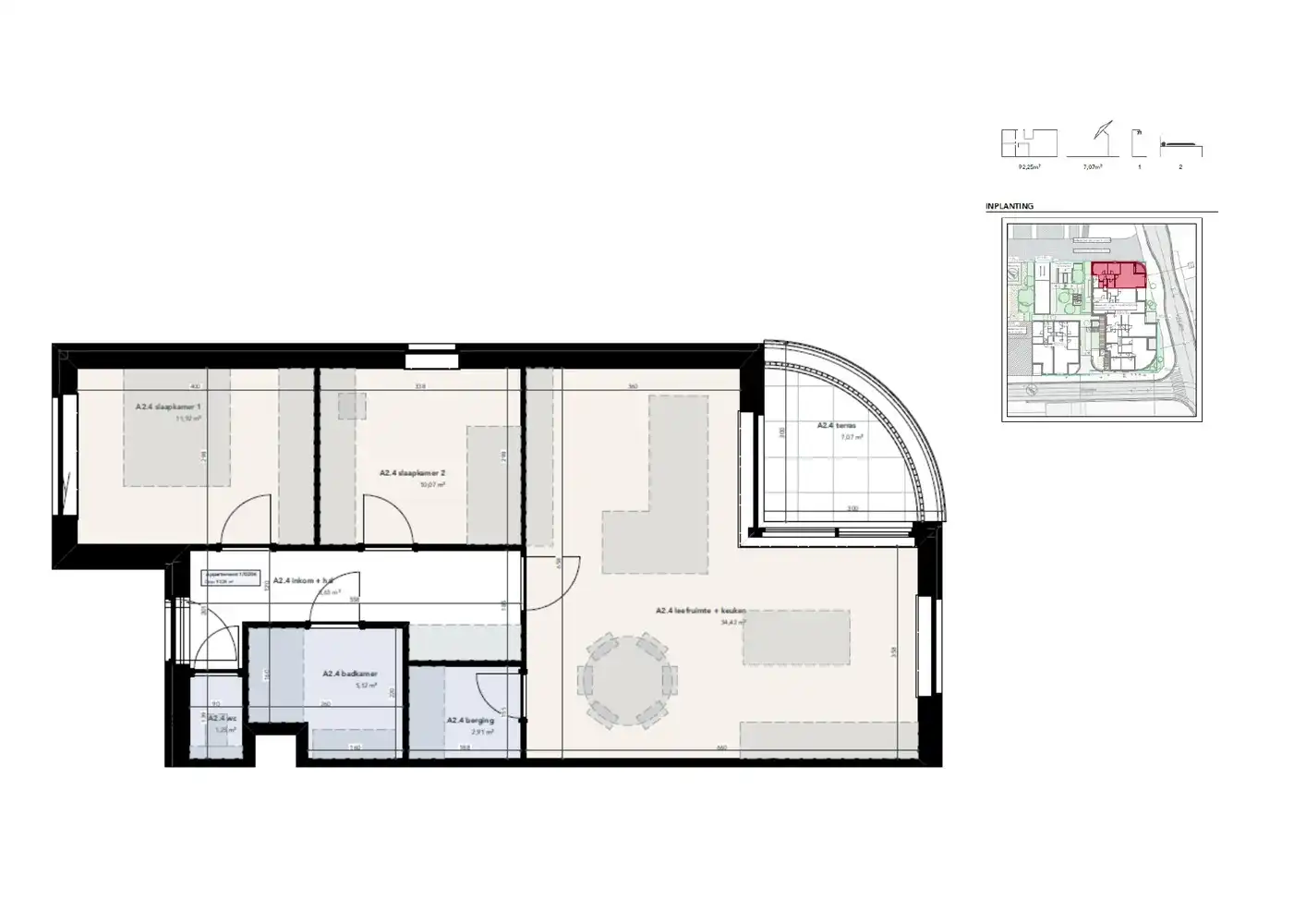 Appartement met 2 slaapkamers foto 3