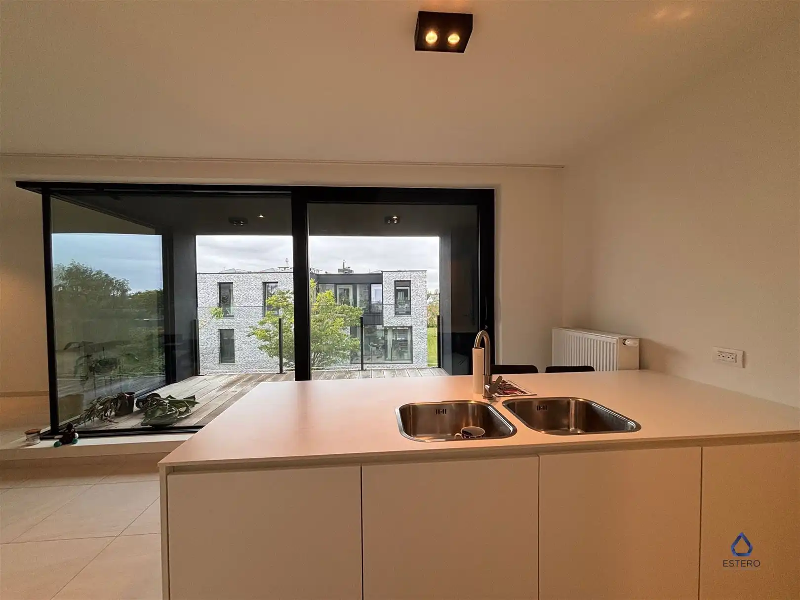 Modern appartement met terras in Nevele foto 6