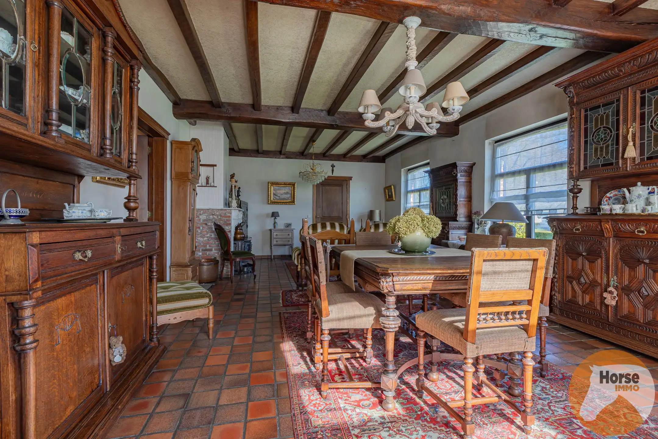 ERONDEGEM - Verzorgde 4-gevelwoning met achterliggende weide foto 12