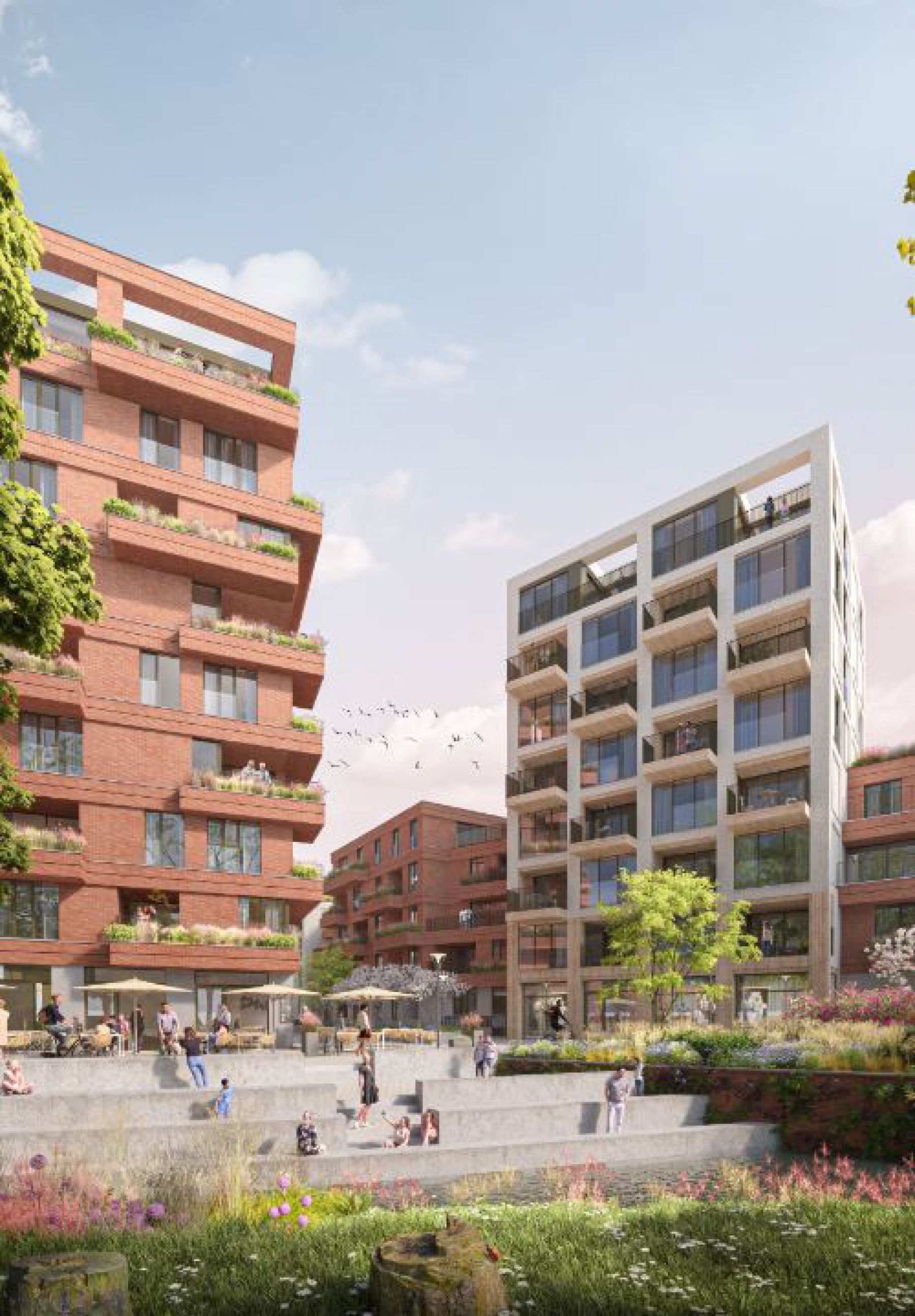 NIEUWBOUW COMMERCIËLE UNITS TOPLOCATIE DENDERMONDE foto {{pictureIndex}}