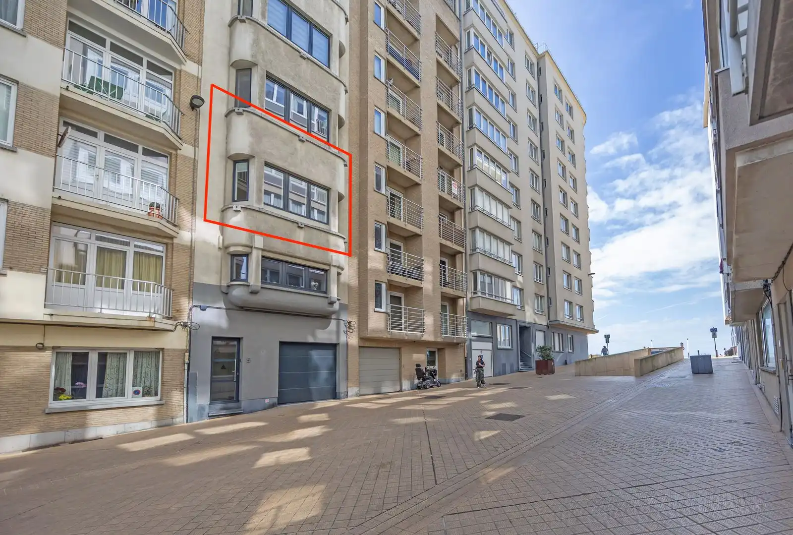 Sfeervol appartement met 1 slpk en lateraal zeezicht in hartje centrum foto 15