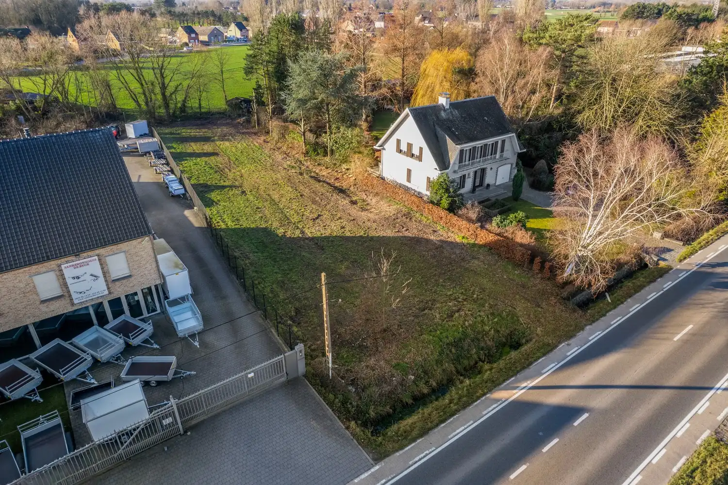 Bouwgrond open bebouwing op perceel van 1.255 m² foto 4