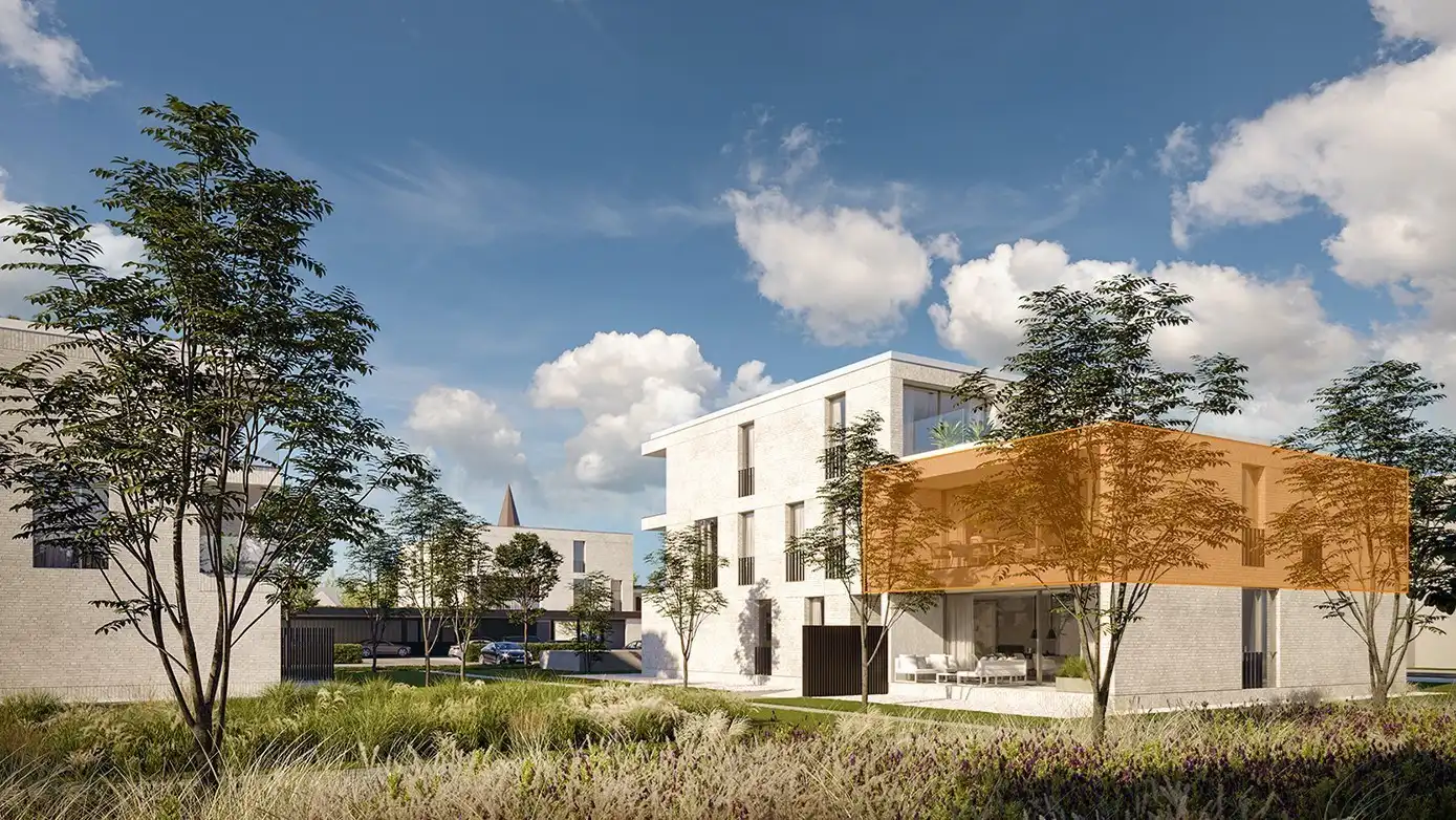 Luxueus wooncomfort in stijlvol nieuwbouw app met 2 slaapkamers in centrum van Koersel foto {{pictureIndex}}