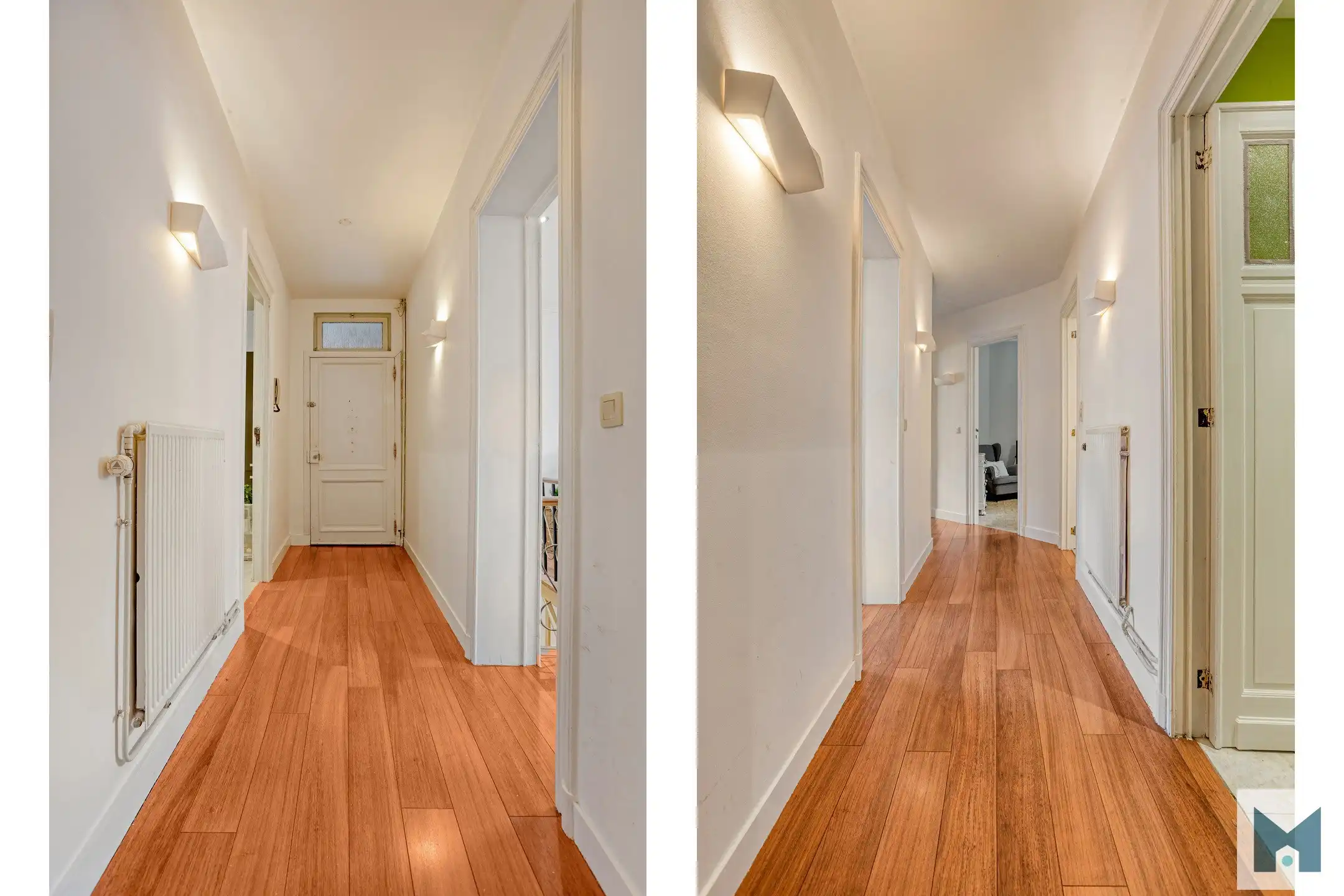 Ruim gelijkvloers appartement met 2 slpks en stadskoer! foto 3