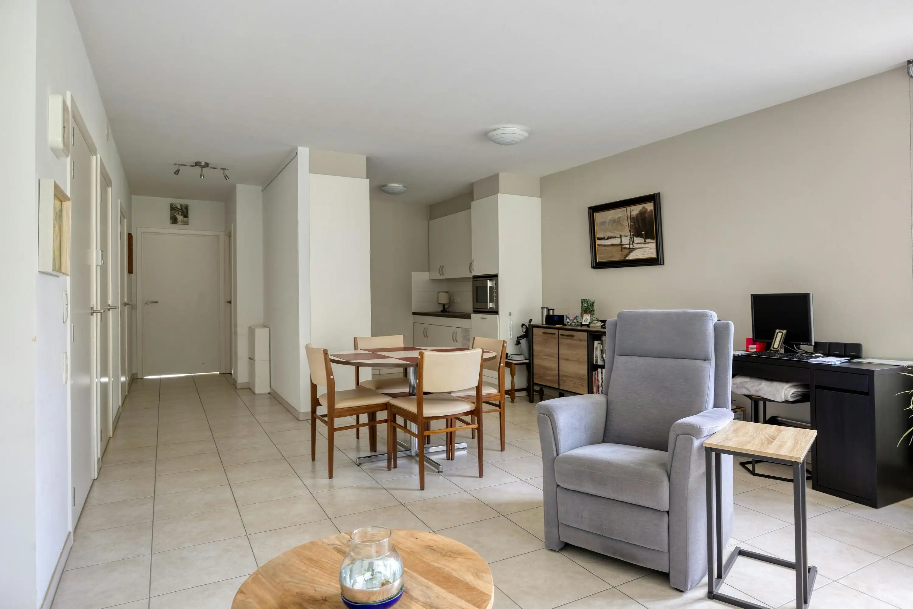 Gelijkvloers appartement met 2 slaapkamers te koop in Bassevelde foto 3