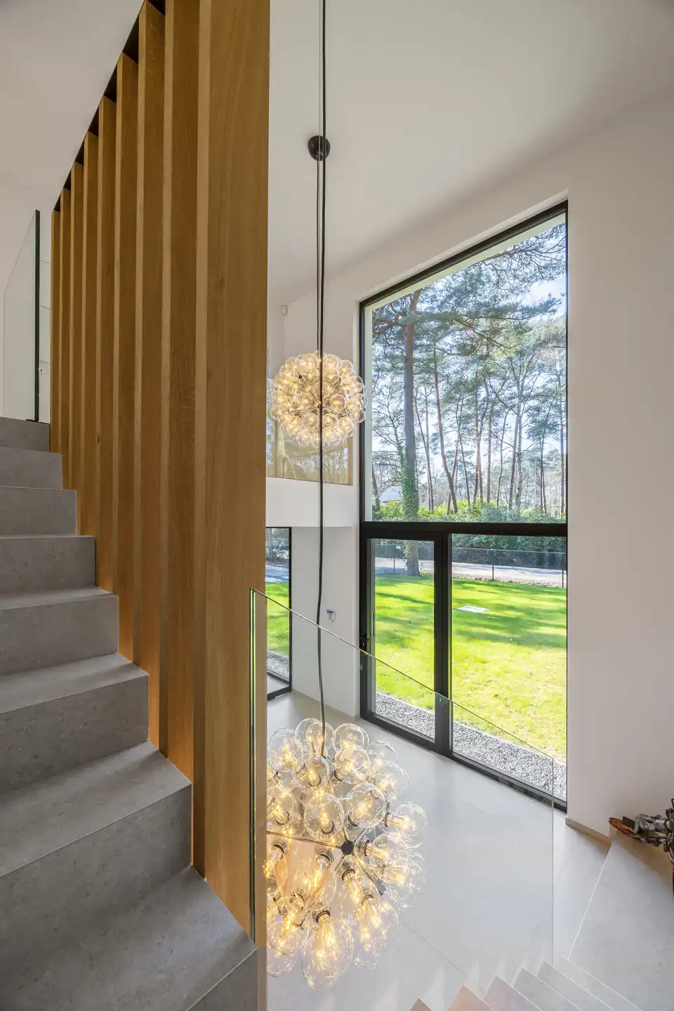 Exclusieve moderne villa met panoramisch zicht op groen foto 3