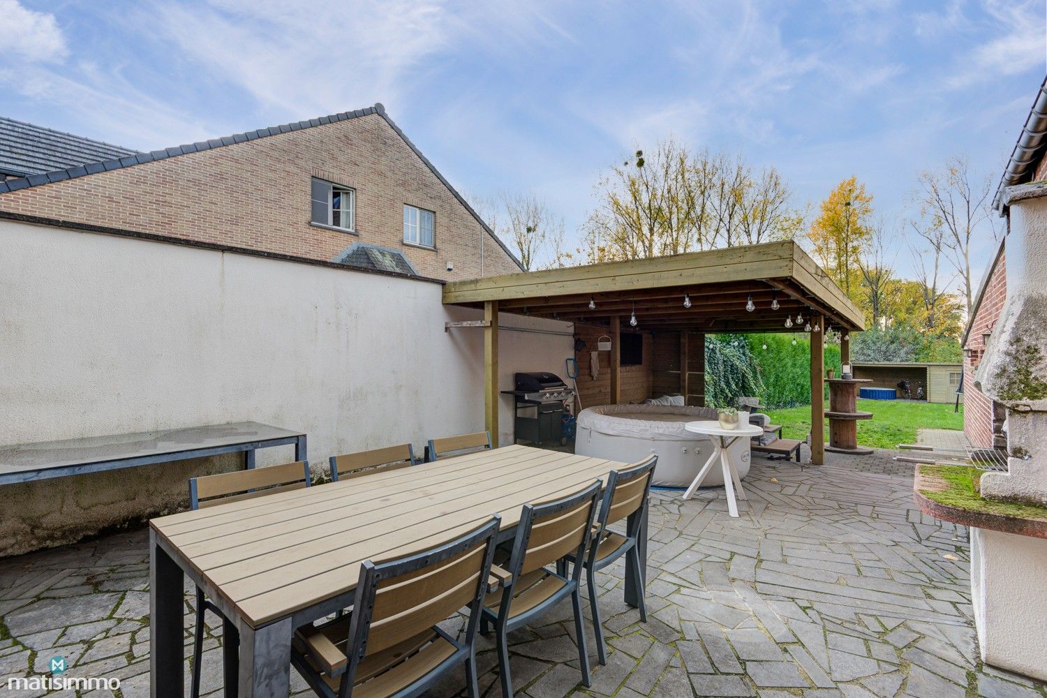 GEZINSWONING MET 3 SLAAPKAMERS, RUIME INPANDIGE GARAGE EN GROTE TUIN TE HOESELT foto 33