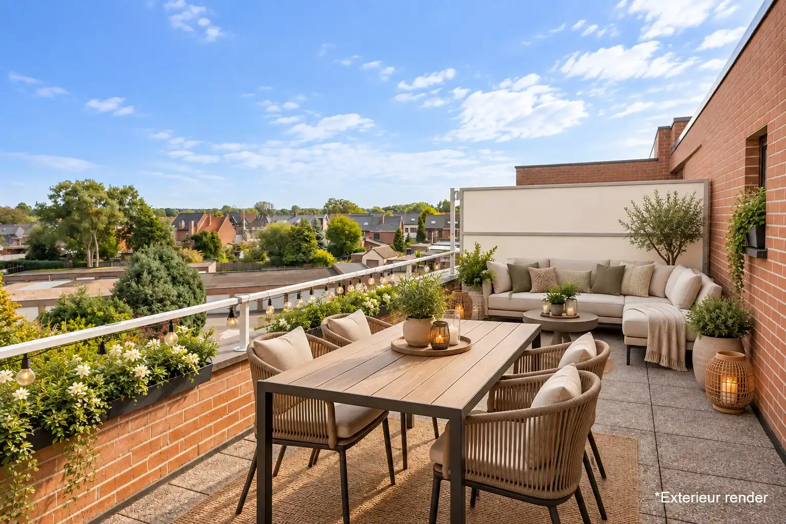 Ruim en opgefrist appartement met 1 slaapkamer, 2 terrassen en garagebox in Heppen foto 16