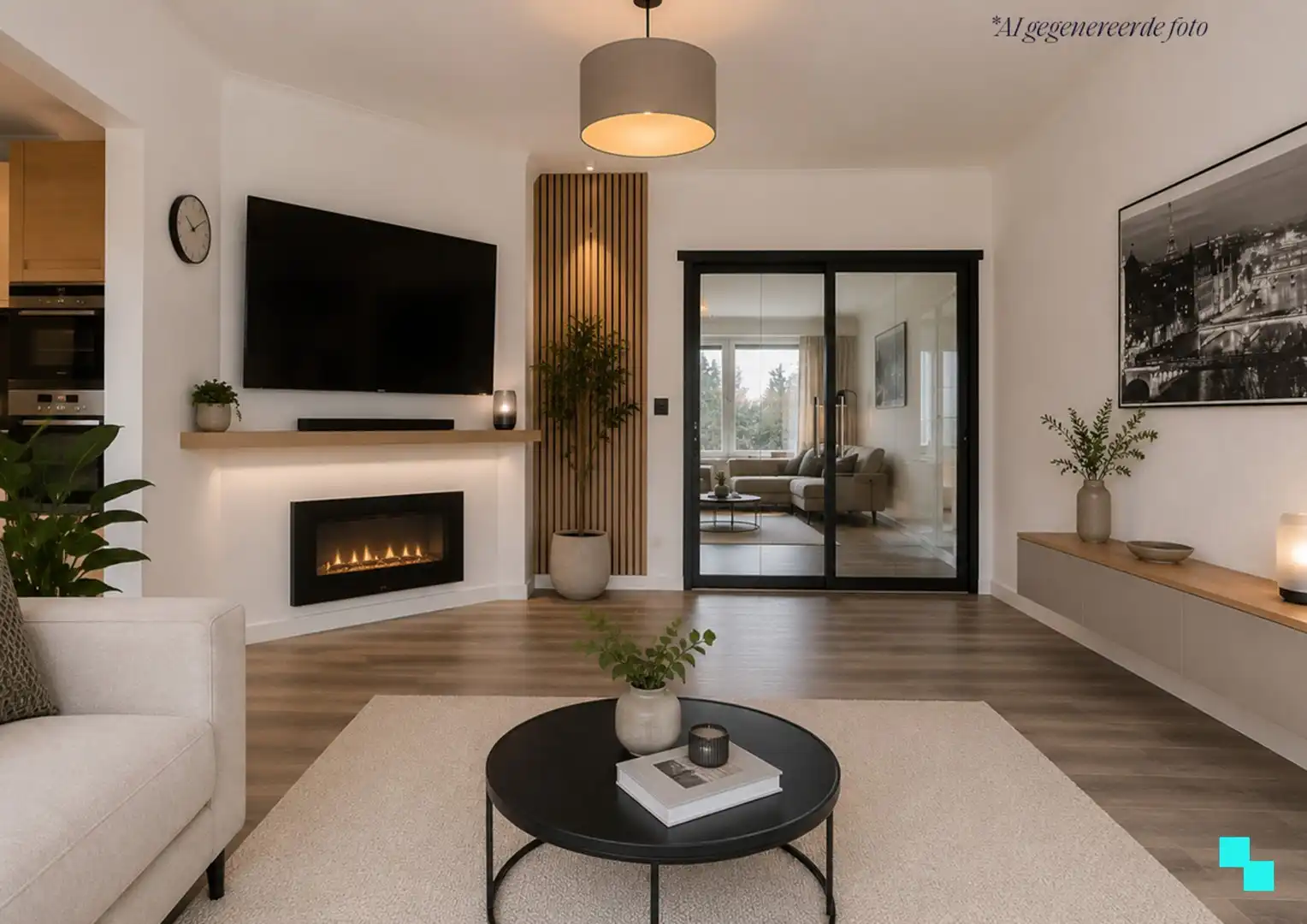 3-slaapkamer appartement met garage te Roeselare foto 6