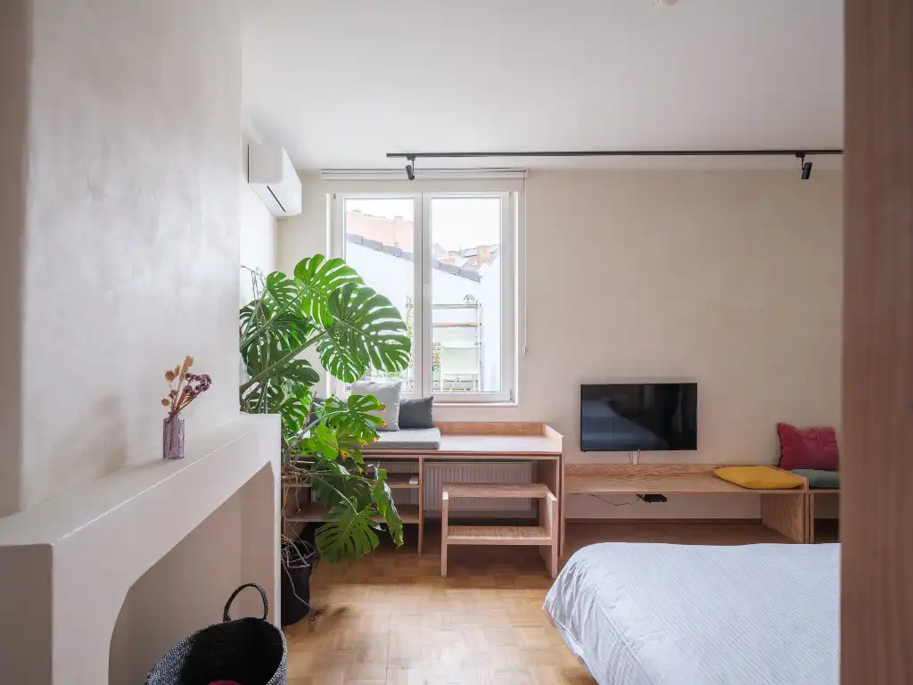 Bijzondere opbrengsteigendom bestaande uit een dakappartement en drie afzonderlijke kamers met eigen sanitair foto 16