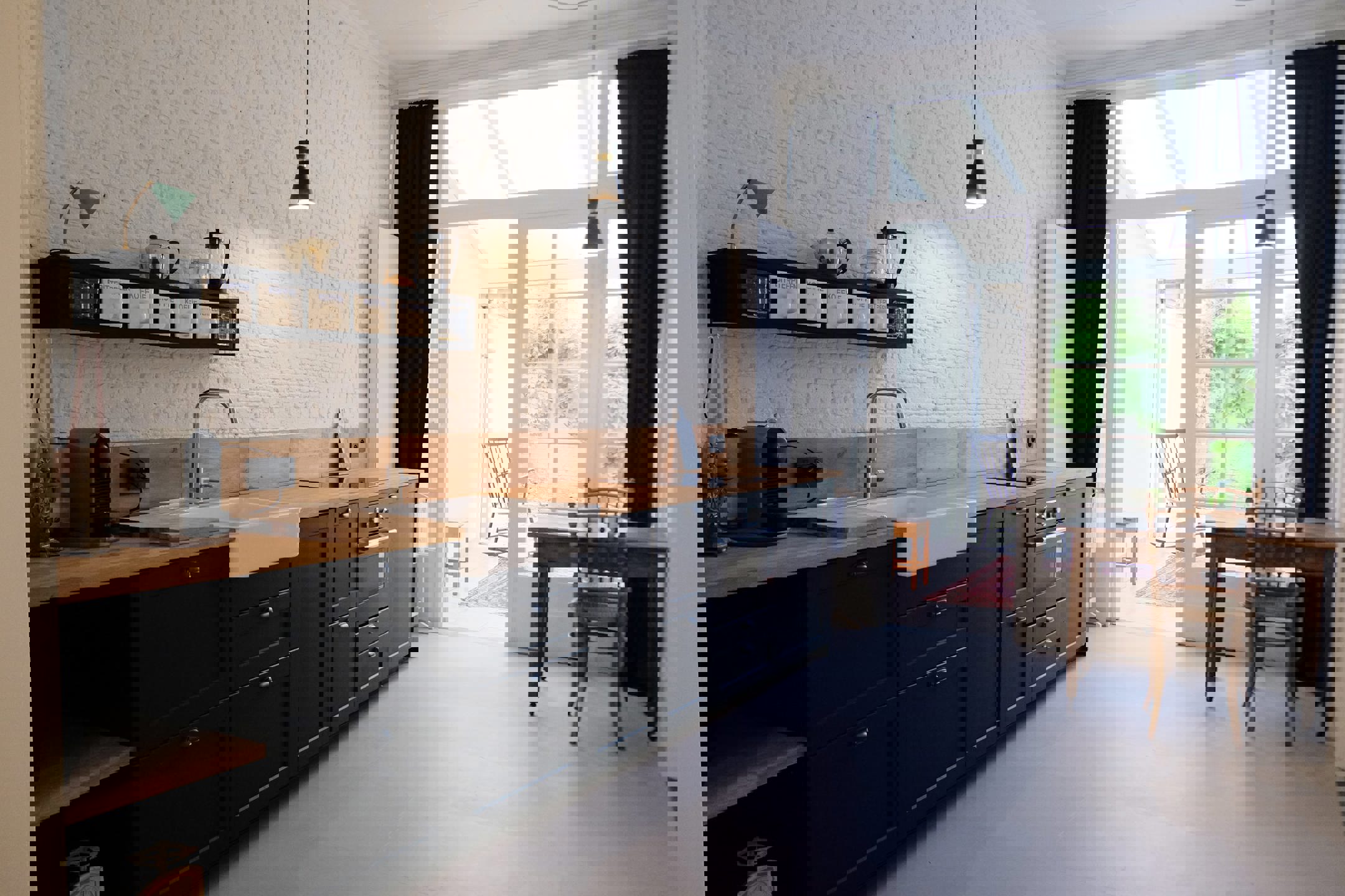Leuke gelijkvloerse studio met koer foto 5